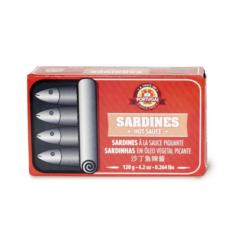 Taste of Portugal - Sardines in Hot Sauce 120gr Can