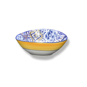 Azulejo Small Oval Bowl 4.75in