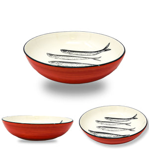 Sardinha Small Serving Bowl 7.25in