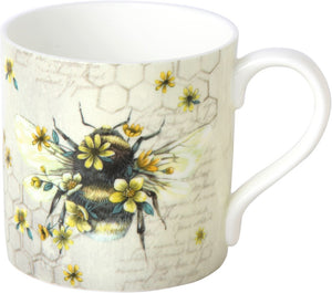 Bee Queen Bone China Mug 375ml
