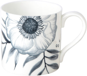 Holly Flower Bone China Mug 375ml