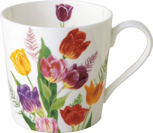 Loving Bright Tulips Bone China Mug 375ml