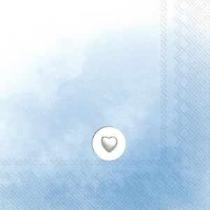 Paper Luncheon Napkin Pack/20 - Little Powder Blue