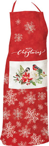 Christmas Red Apron 100x70cm