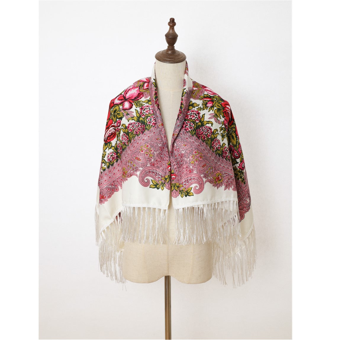 Portuguese Folklore (Rancho) Scarf Cream