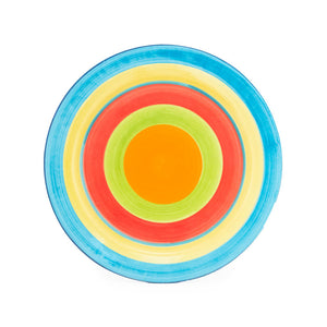 Ceramic Fiesta Dessert Plate Set of 4
