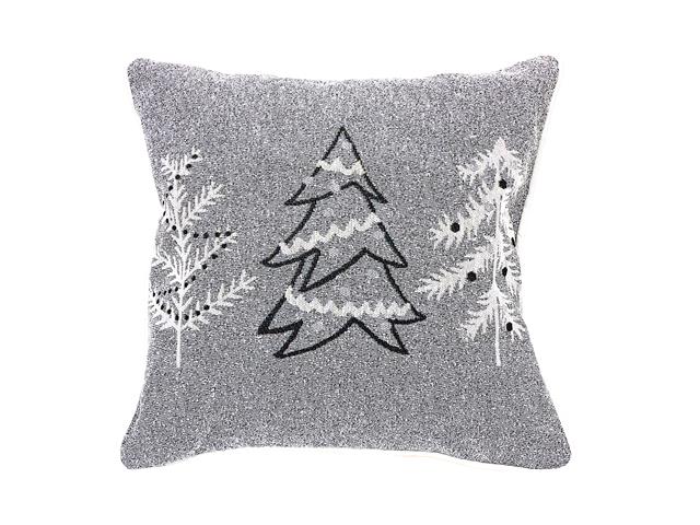 Grey Trees Tapestry Cushion