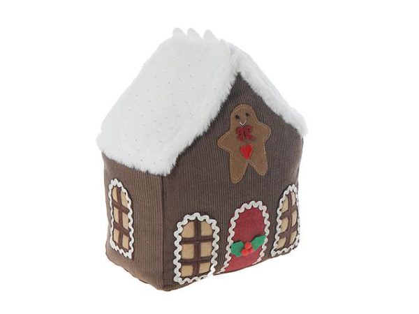 Gingerbread House Door Stopper 9.5"
