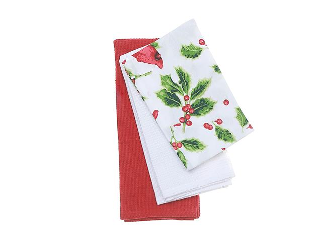 Cardinal Kitchen Towels Set of 3