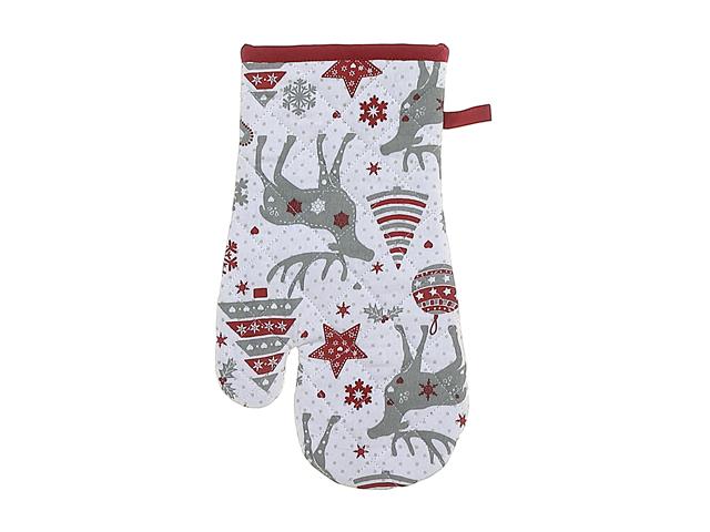 Reindeer Oven Mitt Set of 2