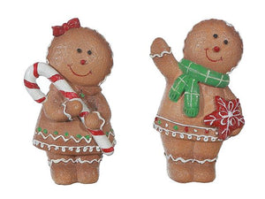 Gingerbread Boy and Girl Set of 2