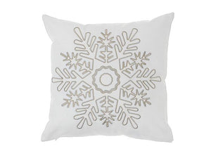 Snowflake Polyester Cushion