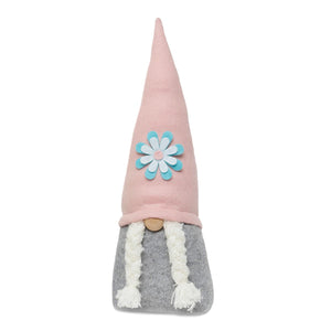 Pink Flower Power Gnome