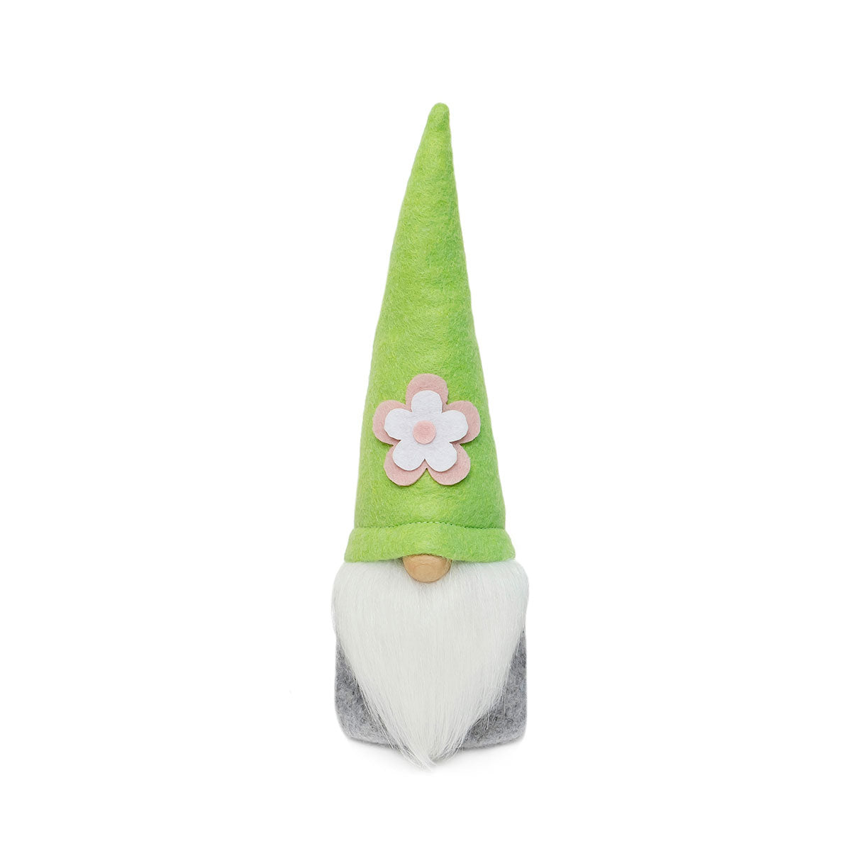 Green Flower Power Gnome