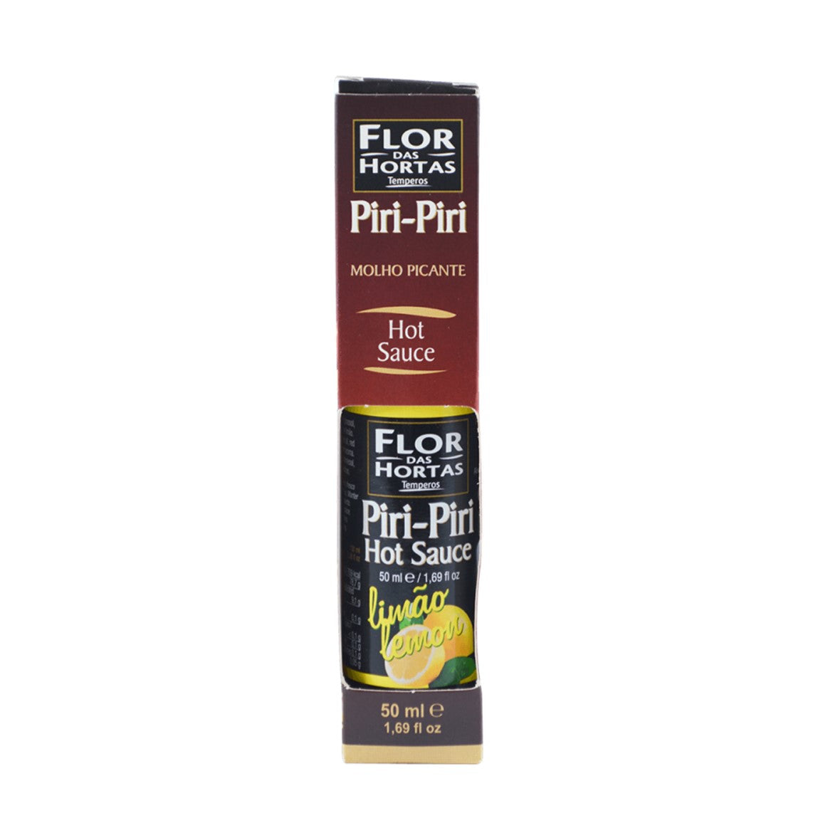 Flor das Hortas Extra Hot Lemon Piri Piri Sauce 50ml
