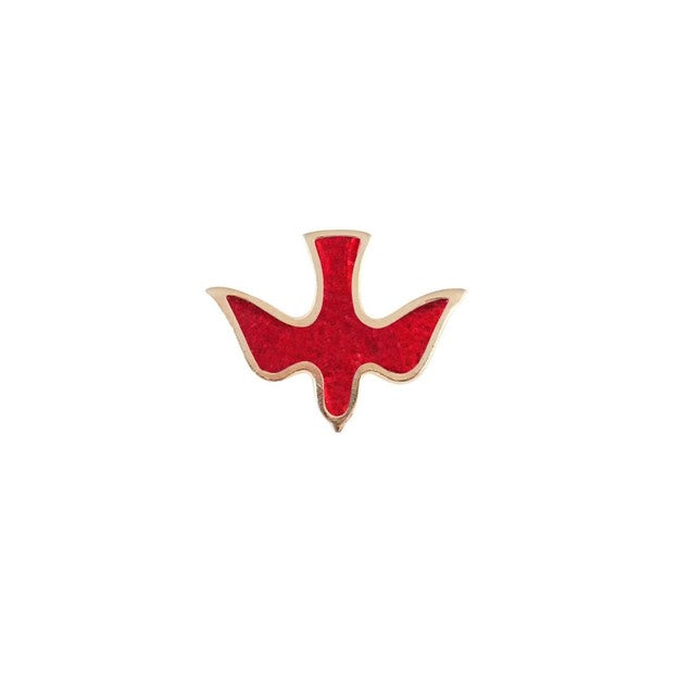 Red Dove Lapel Pin Pack/10