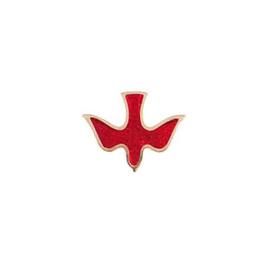 Red Dove Lapel Pin Pack/10