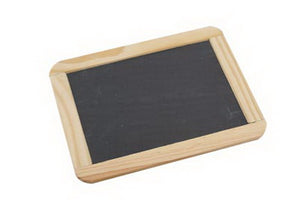 Slate Board with Wood Trim