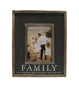 Family Together Wood Photo Frame 5x7in