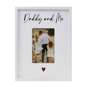 Daddy & Me Wood 4x6 Photo Frame