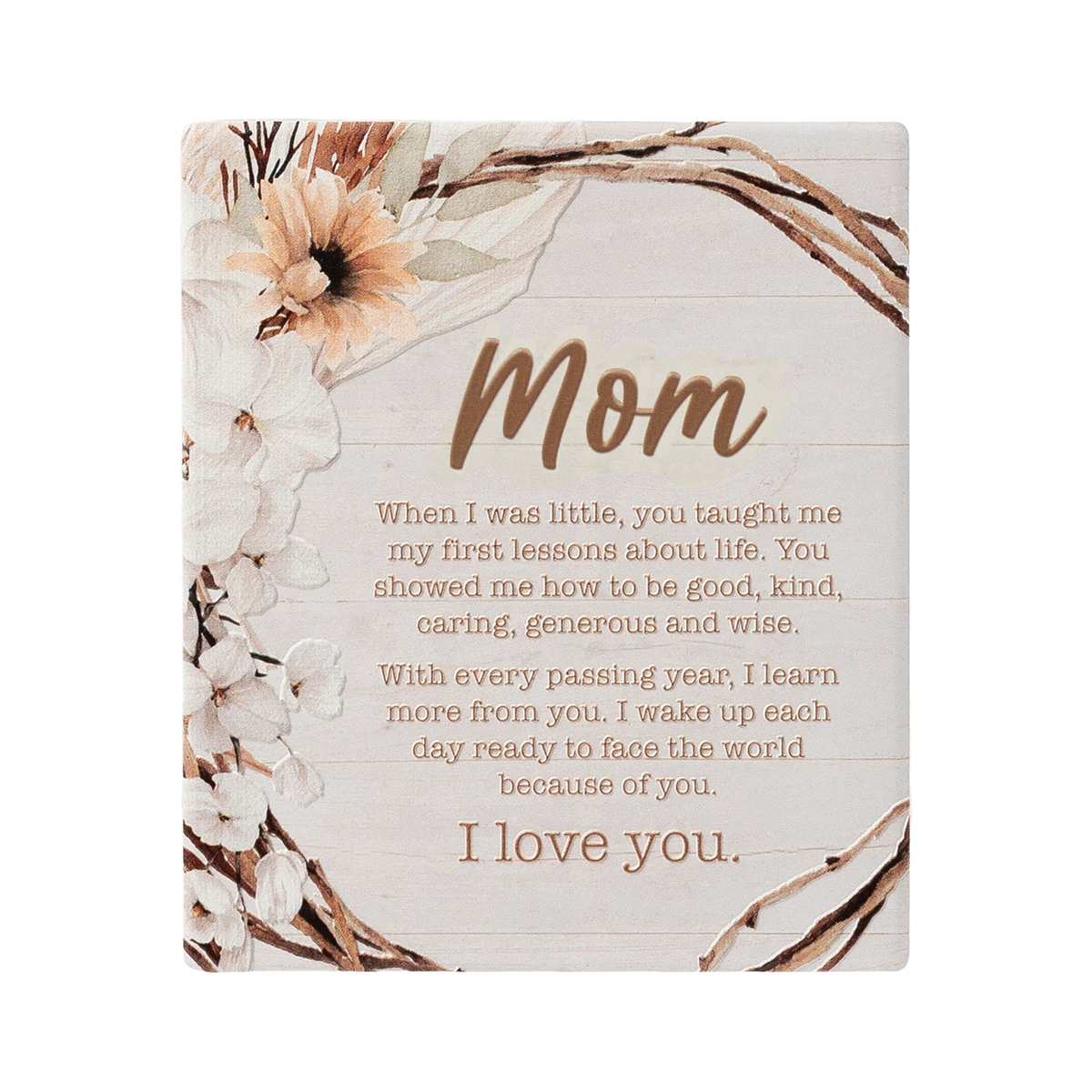 Ceramic Mom Verse Plaque