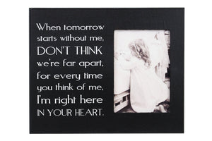 In Your Heart Memorial Photo Frame