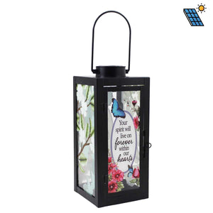 Metal Butterfly Solar Lantern