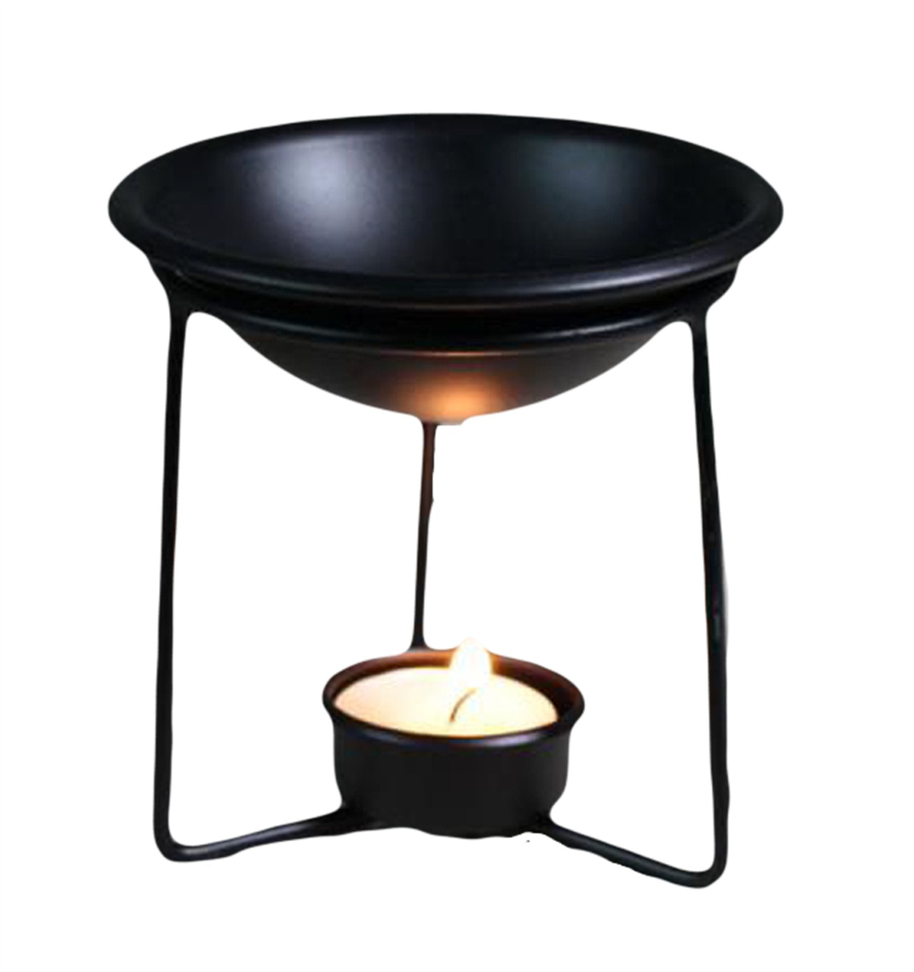 Oil Burner Metal Bowl With Stand