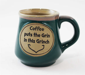 Stoneware Mug 16oz. - Coffee Puts The Grin In This Grinch