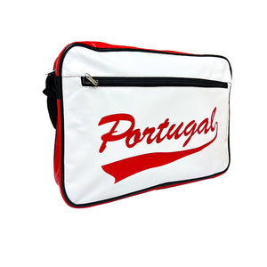Portugal Messenger Bag (Red and White)