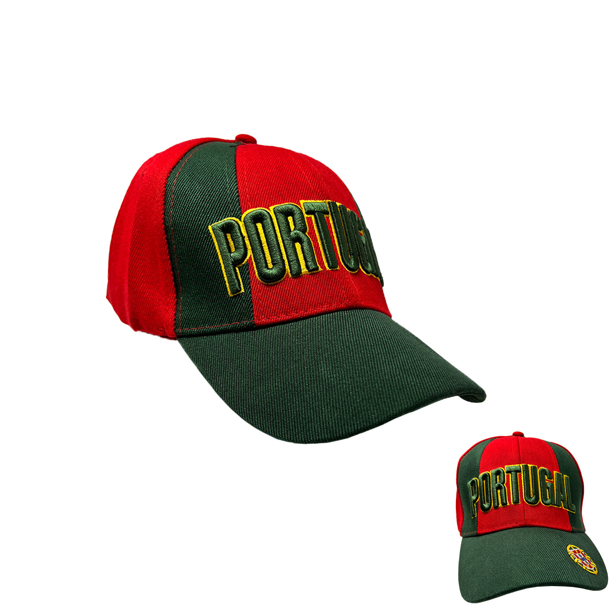 Portugal Hat With Red Stripe