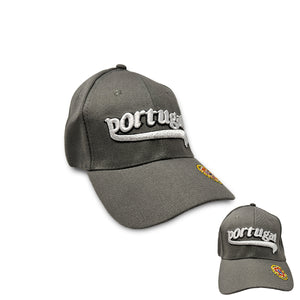 Grey Hat With Portugal Swoosh