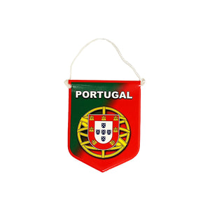 Portugal Escudo Mini Banner 3.75x4.75in