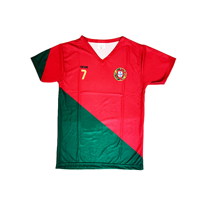 Portugal Replica Jersey and Shorts Set (For Children)