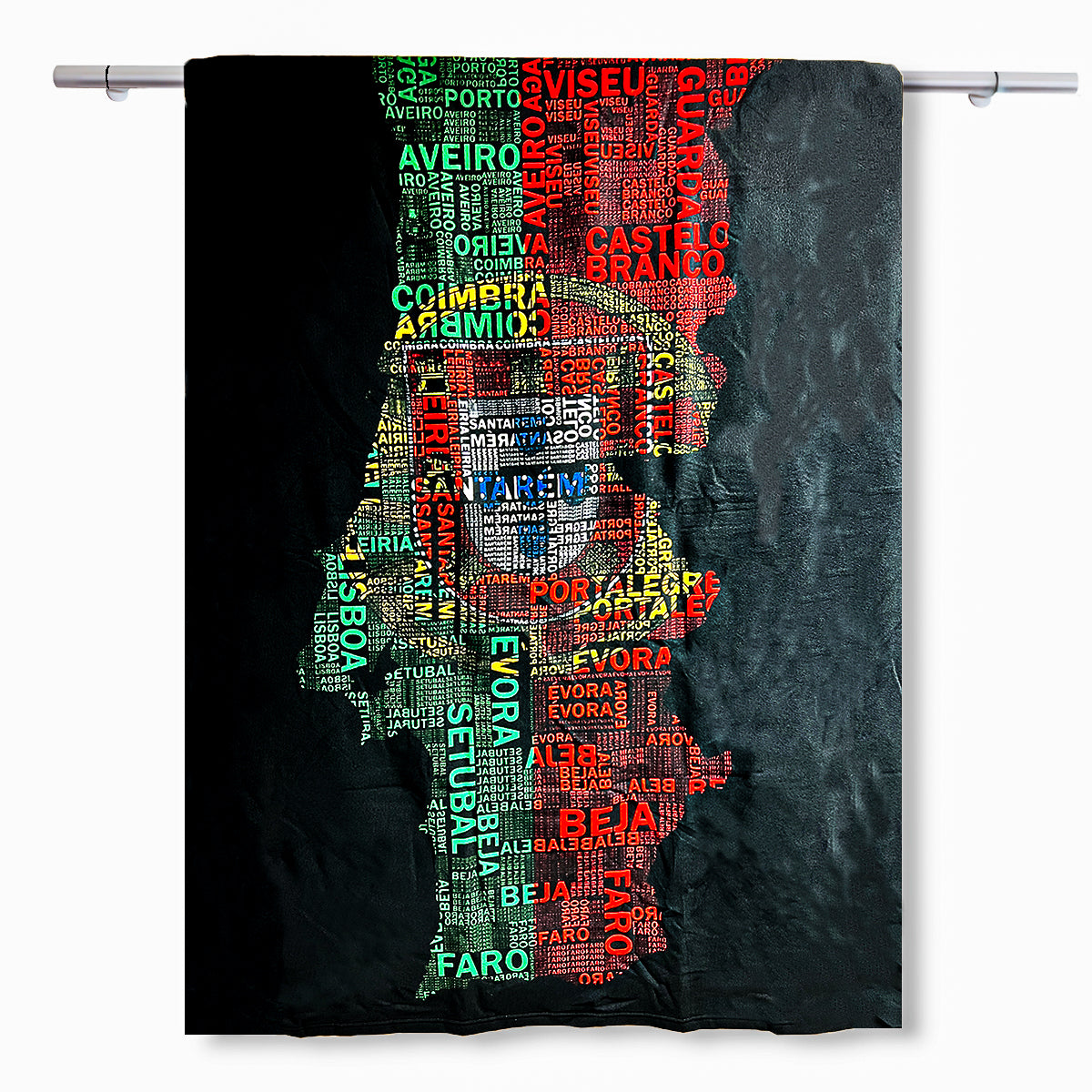 Cities Of Portugal Beach Towel