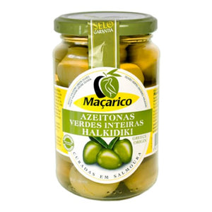 Macarico Whole Green Olives 210gr