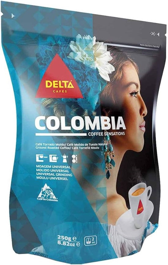 Delta Roasted Colombia Coffee Beans 250gr