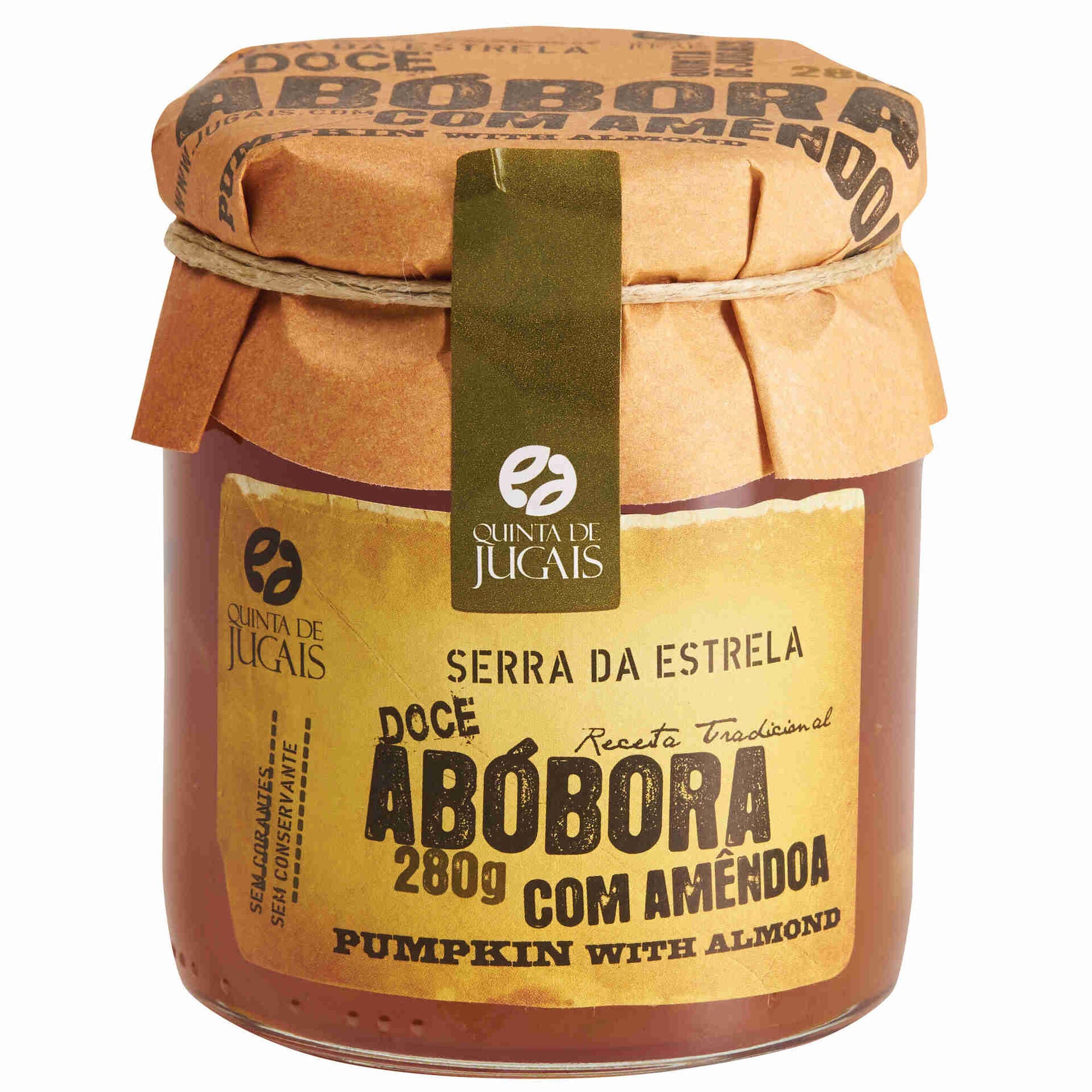 Quinta Jugais Pumpkin Jam with Almonds 280gr