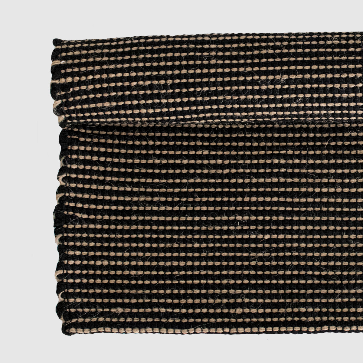 Vianatece - Oyama Mixed Fibre Rug Black