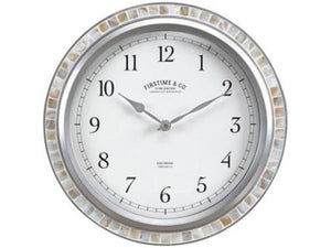 Firstime Sophia Mosaic Sandstone Wall Clock 11.5"