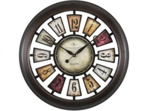 Firstime Quartz Numeral Plaques Wall Clock 22.5"