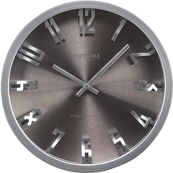 Firstime Steel Dimensions Wall Clock 10.75"