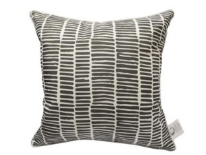 Outdoor Cushion 18x18in - Grey Stripes