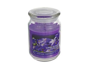18oz. Scented Candle in Glass Jar - Summer Blossom