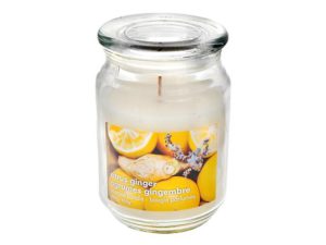 18oz. Scented Candle in Glass Jar - Citrus Ginger