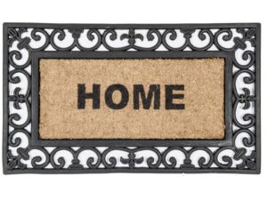 Rubber Moulded Door Mat - Home