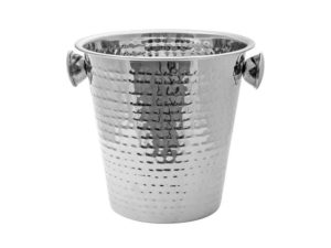 Stainless Steel Hammered Wine Bucket