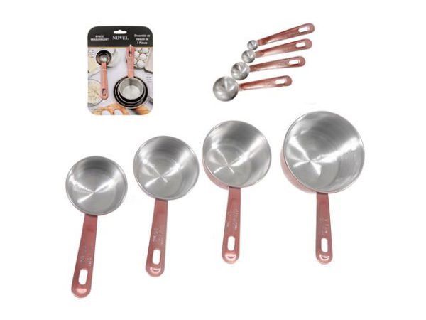 Metallic Rose 8 pieces Measuring Set