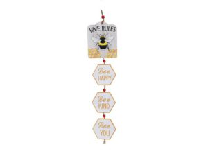 Hive Rules MDF Wall Hanger 21"