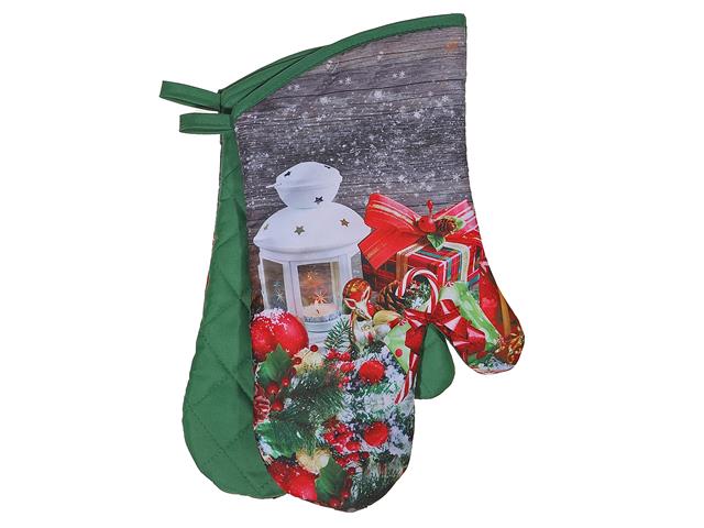 Oven Mitts - Festive Decor (Set of 2)